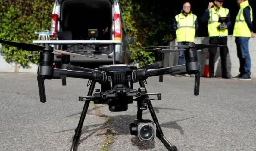 Los drones fueron prohibidos en la zona fronteriza.