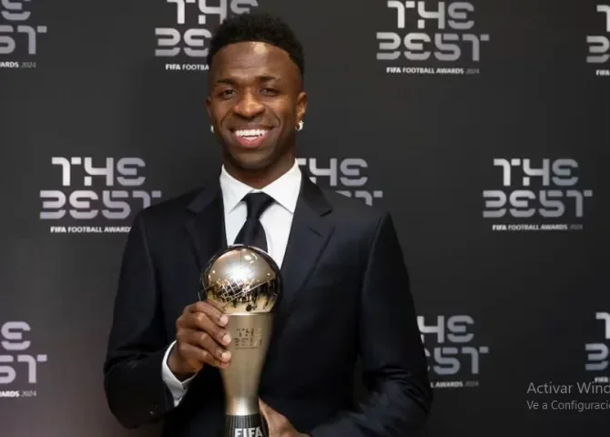  Vinícius y Aitana Bonmatí reinan en el premio The Best de la FIFA 