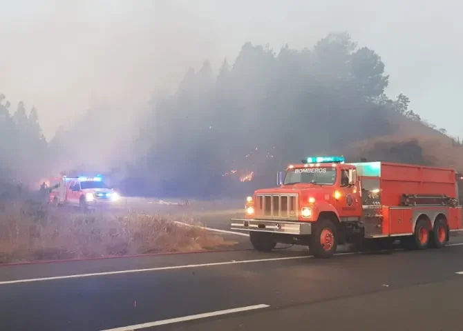  Bomberos refuerzan campaña para la prevención de incendios de masa vegetal en todo el país 